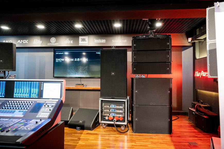 TechDataPS Showroom Lets Consumers Experience the Latest Cutting-Edge HARMAN Professional Audio Solutions